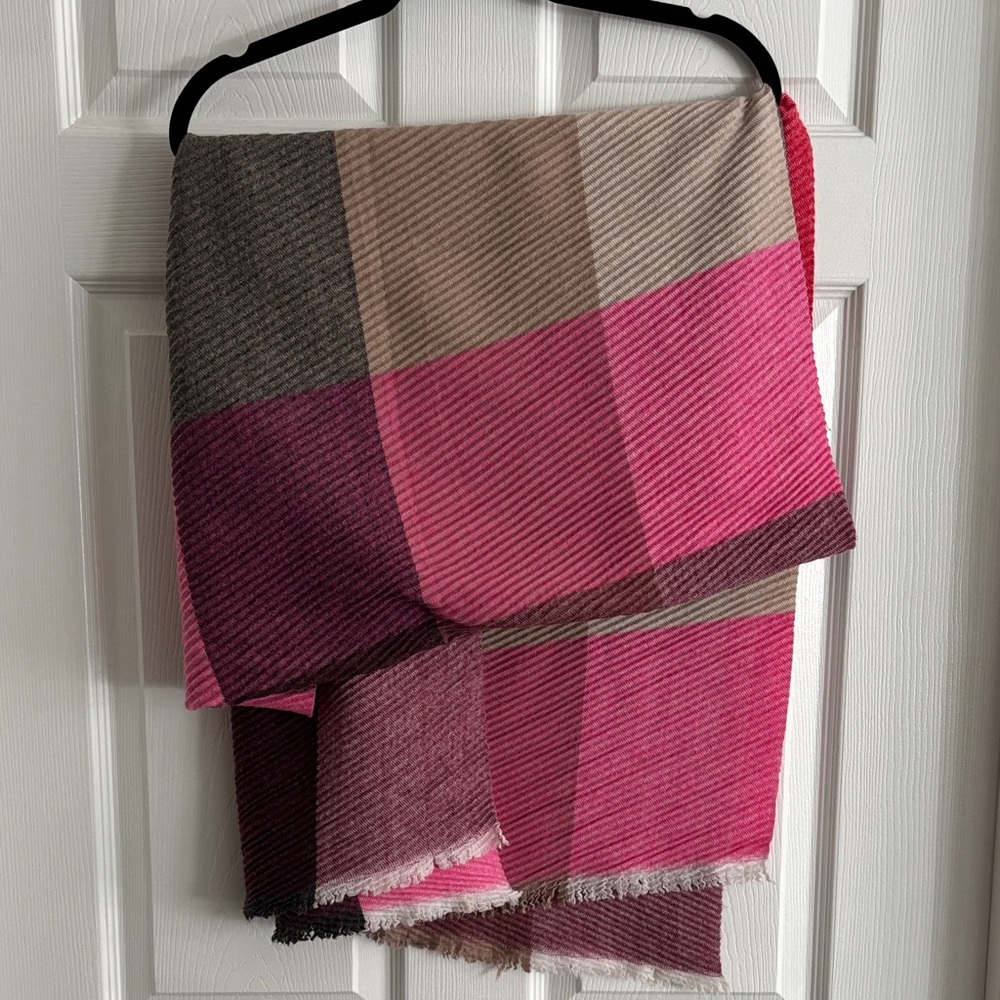 Colorful Striped Scarf - Picture 2 of 3